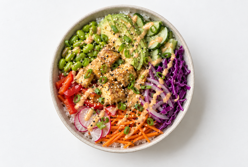 Meal-Prep Poke Bowls
