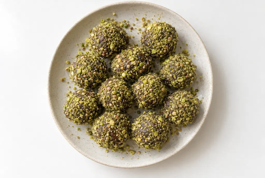 Pistachio Cacao Energy Balls