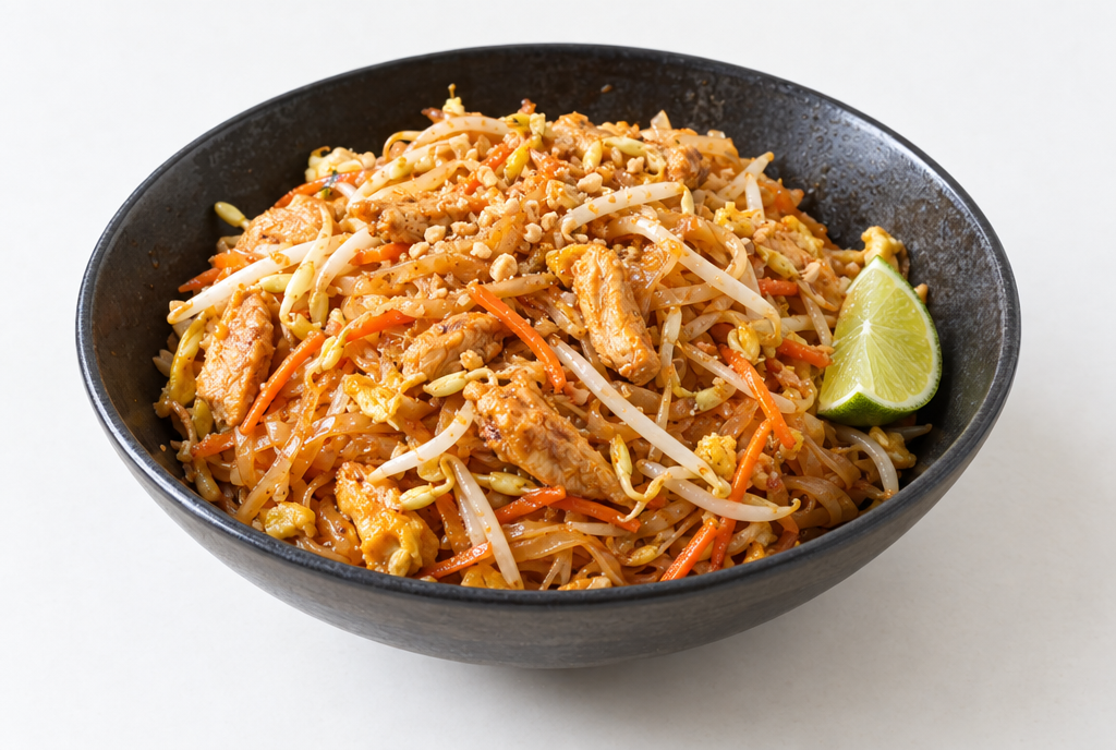 High-Protein Chicken Pad Thai