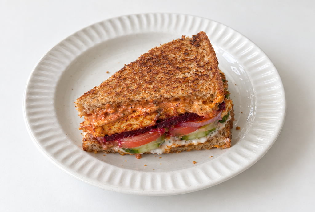 Tandoori Paneer Sandwich