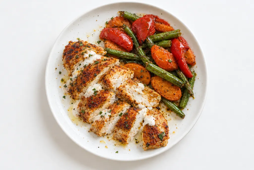 Yogurt-Marinated Pan-Roasted Chicken