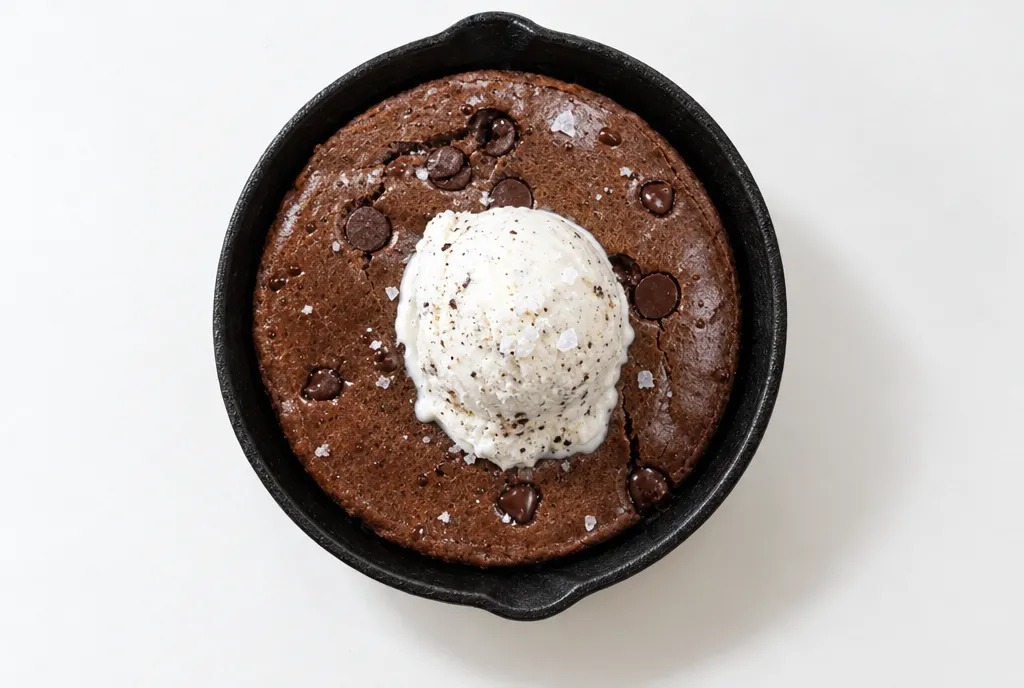 Protein Brownie Skillet