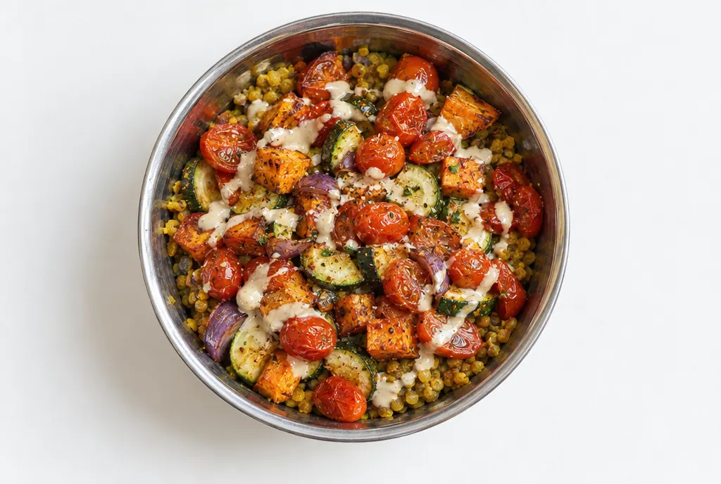 Lentil Power Bowl with Tahini
