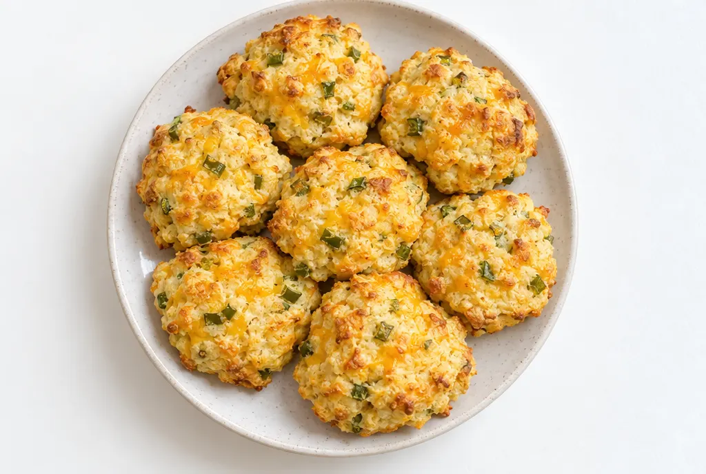 Jalapeño Cheddar Cottage Cheese Biscuits