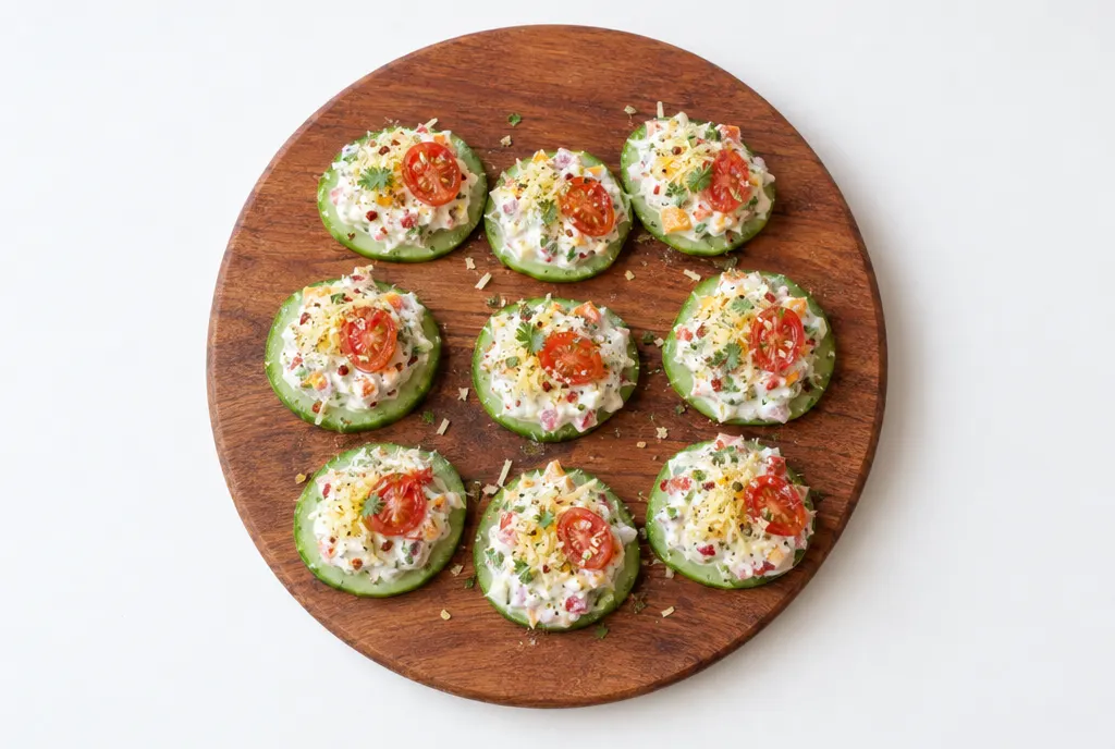 Cucumber Yogurt Bites