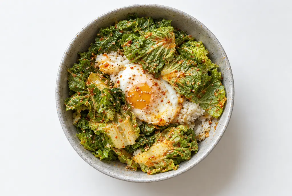 Spring Cabbage Bibimbap