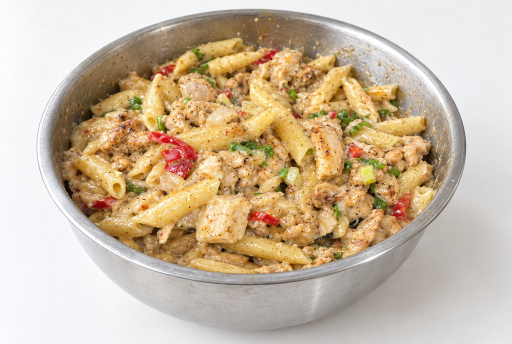Low-Calorie Cajun Chicken Pasta