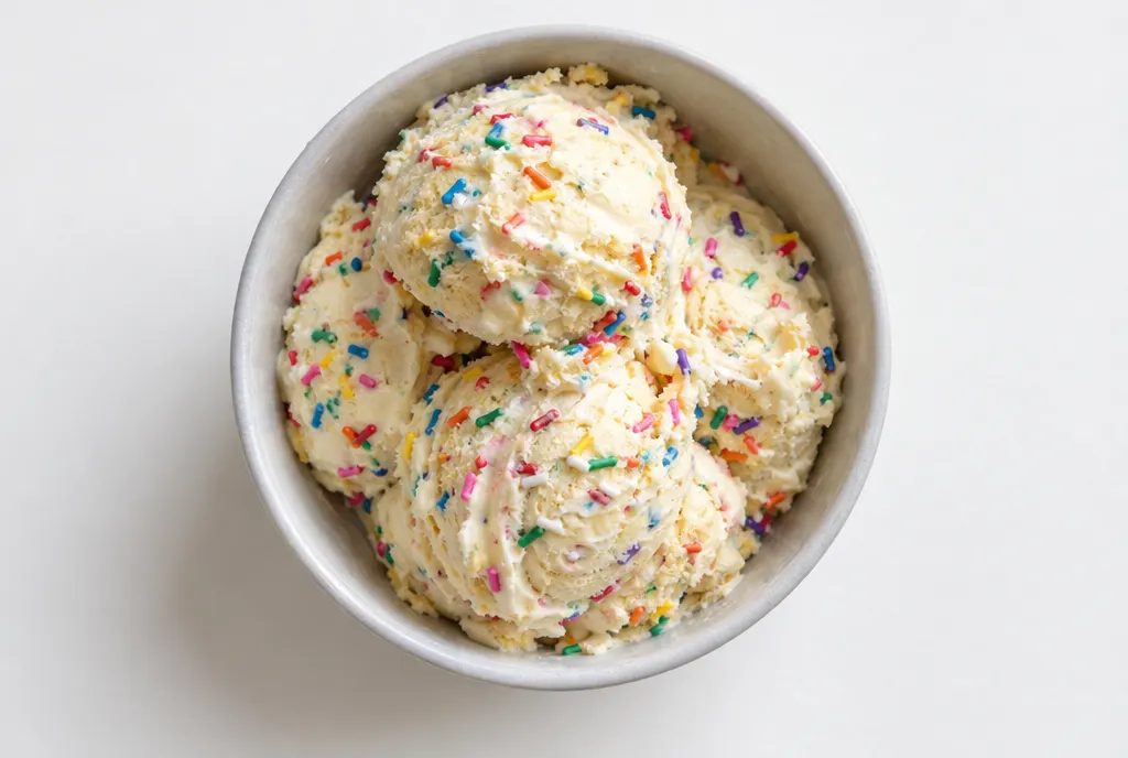 Birthday Cake Batter Protein Ice Cream