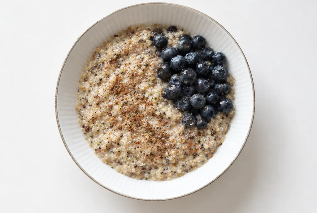 Spiced Quinoa Breakfast Porridge