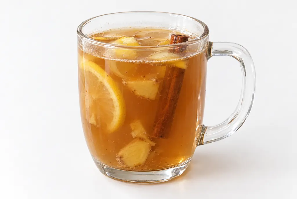 Warm Honey Ginger ACV Tonic