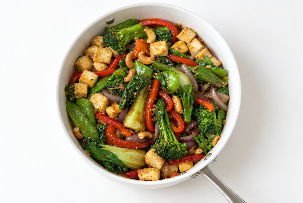 Cashew Tofu Stir Fry