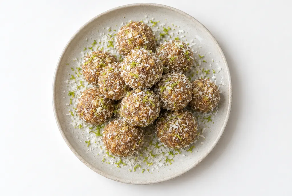 Key Lime Pie Energy Balls