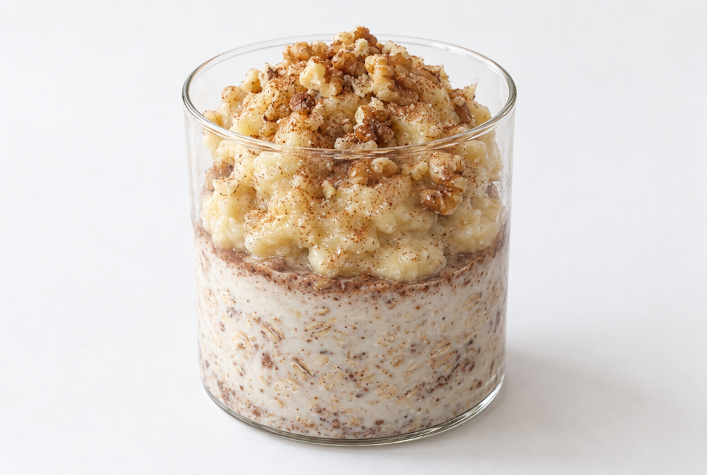 Banana Bread Overnight Oats