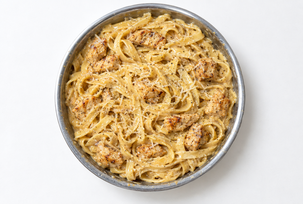Grilled Chicken Alfredo Pasta