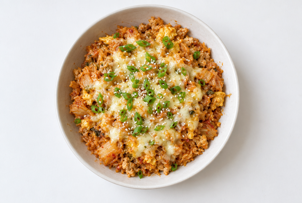 High-Protein Kimchi Fried Rice