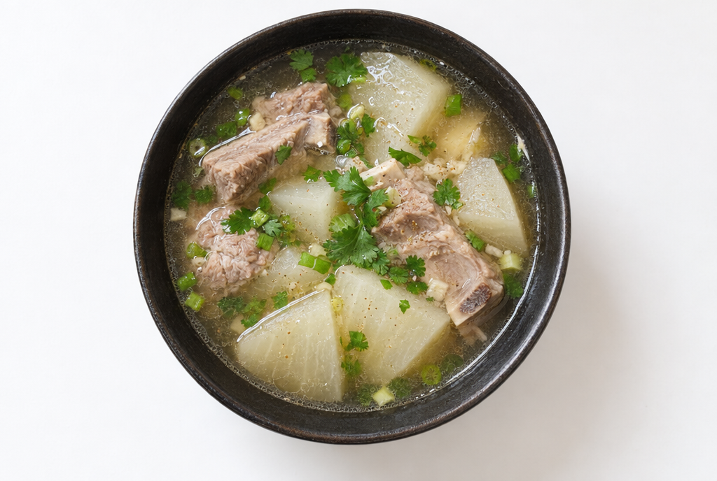 Taiwanese Pork and Daikon Soup