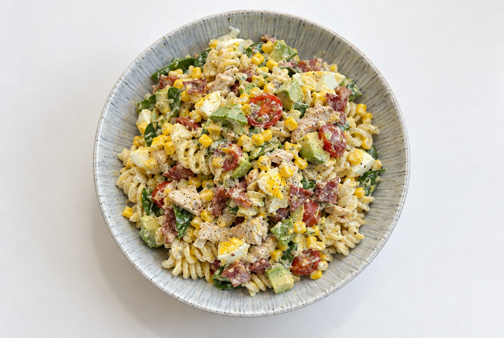 High-Protein Chicken Pasta Salad