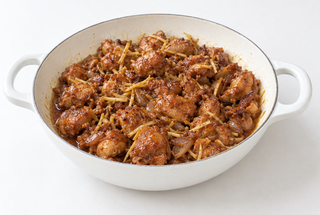 Vietnamese Ginger Braised Chicken