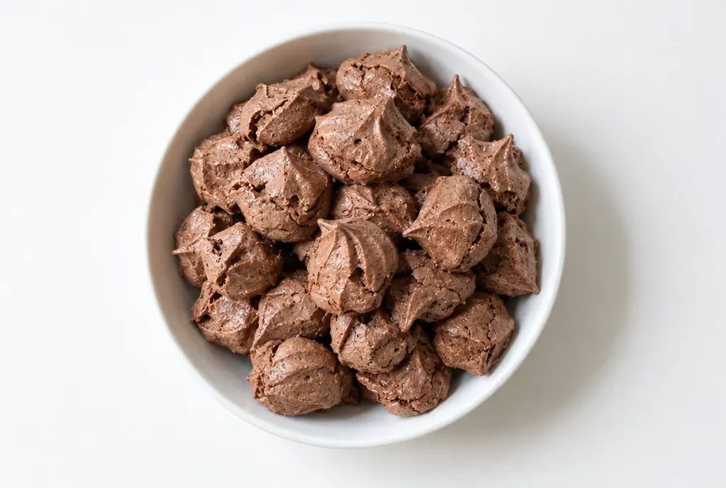 Chocolate Protein Meringues