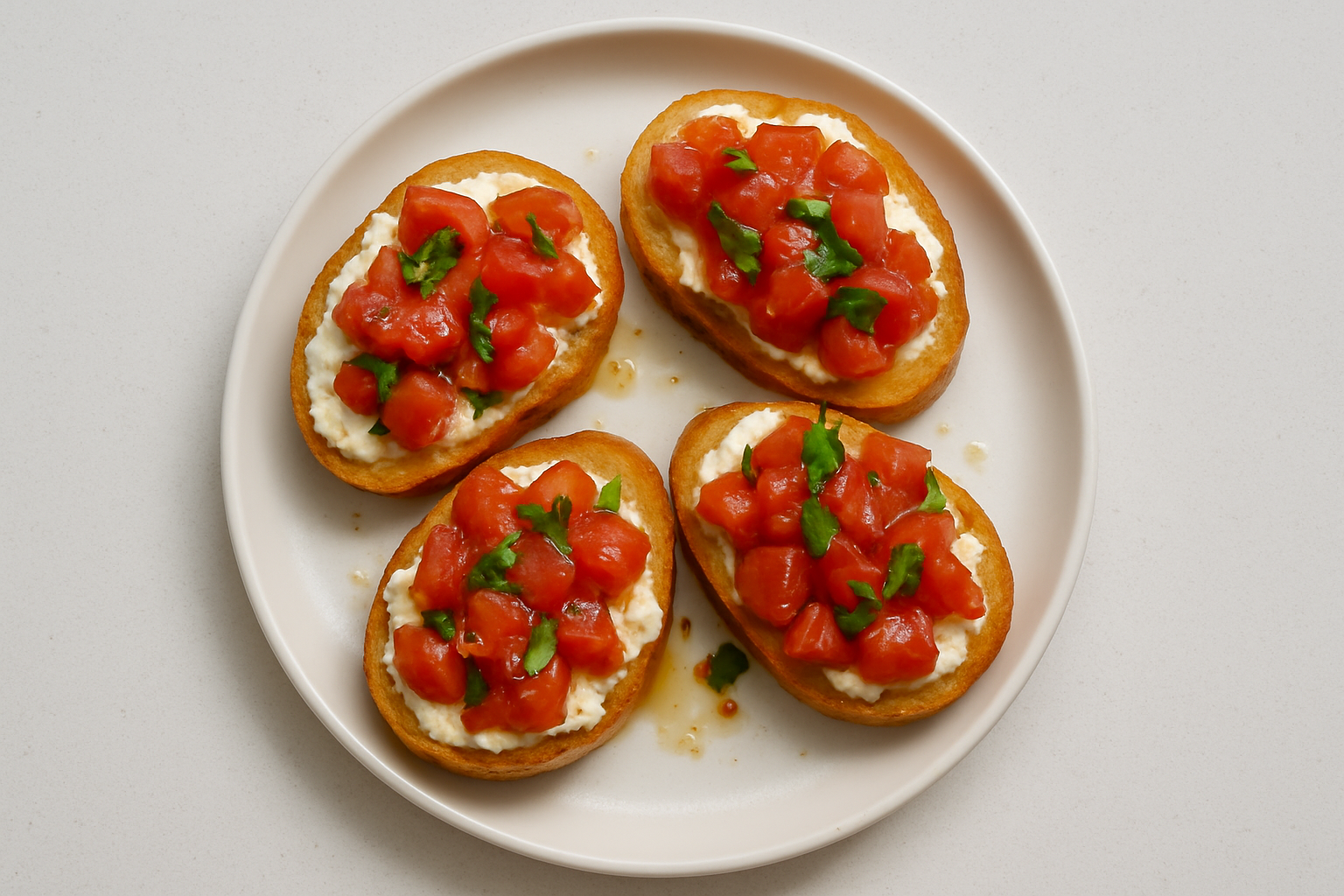 Burrata Bruschetta