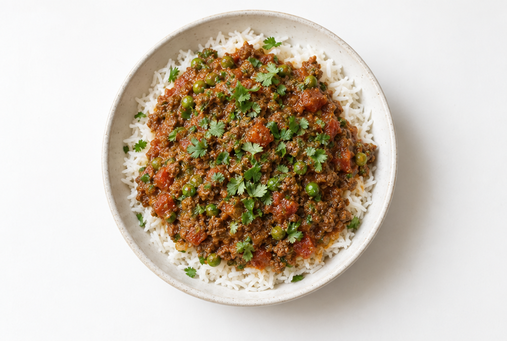 Quick Beef Mince Curry