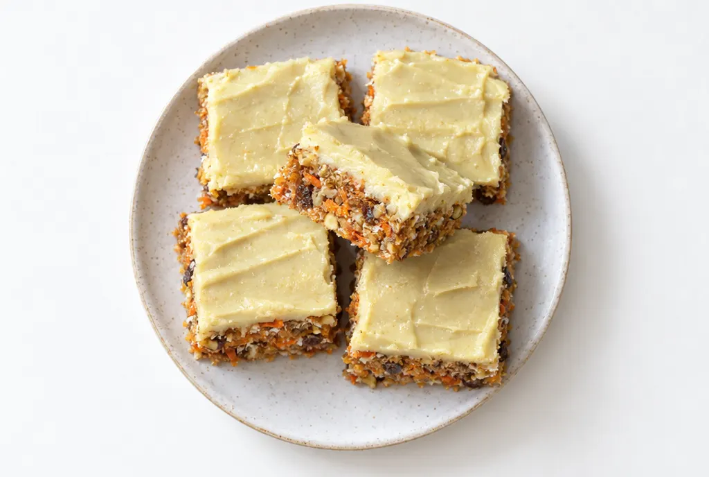 No-Bake Carrot Cake Bars
