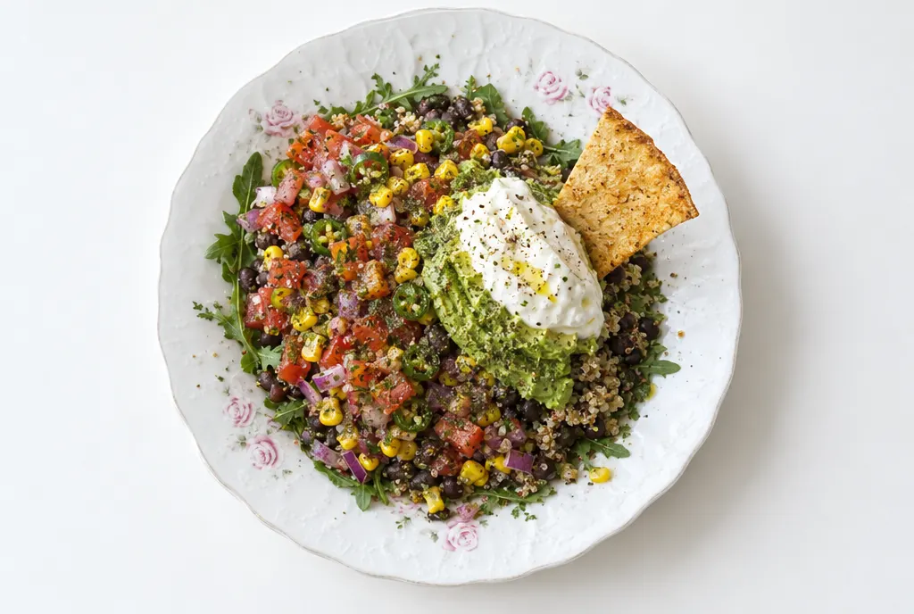 Mexican Black Bean Quinoa Bowl