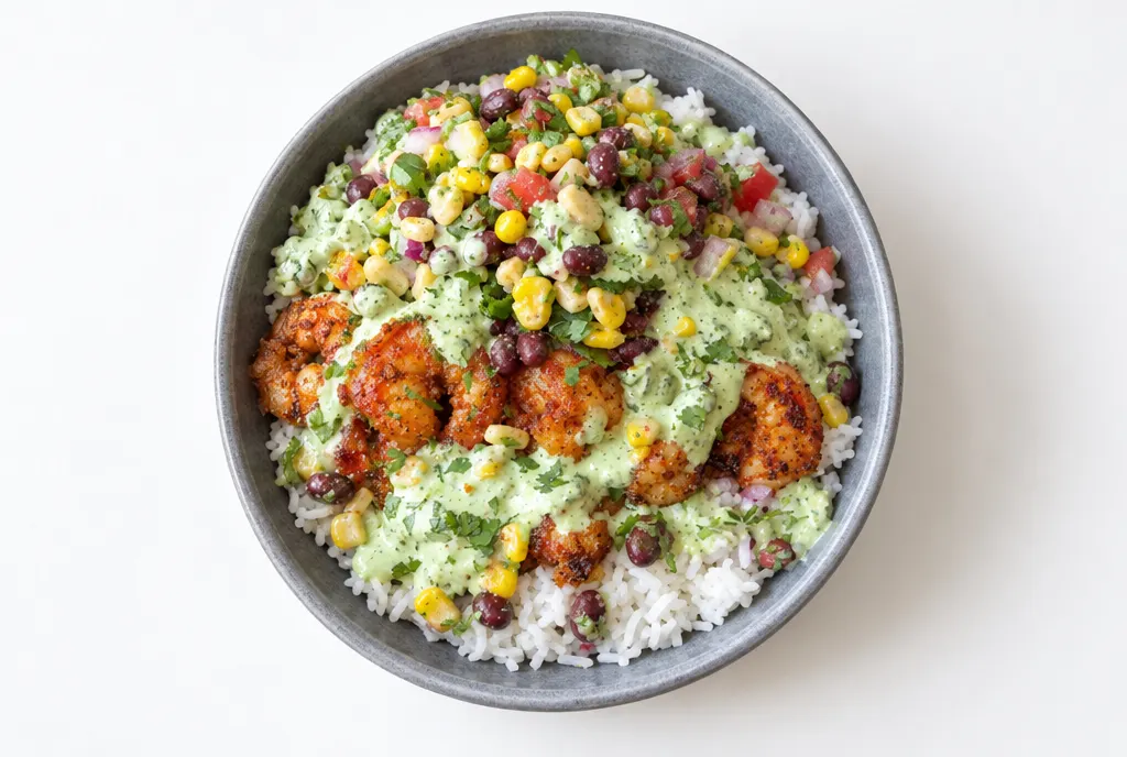 Mexican Shrimp Bowl