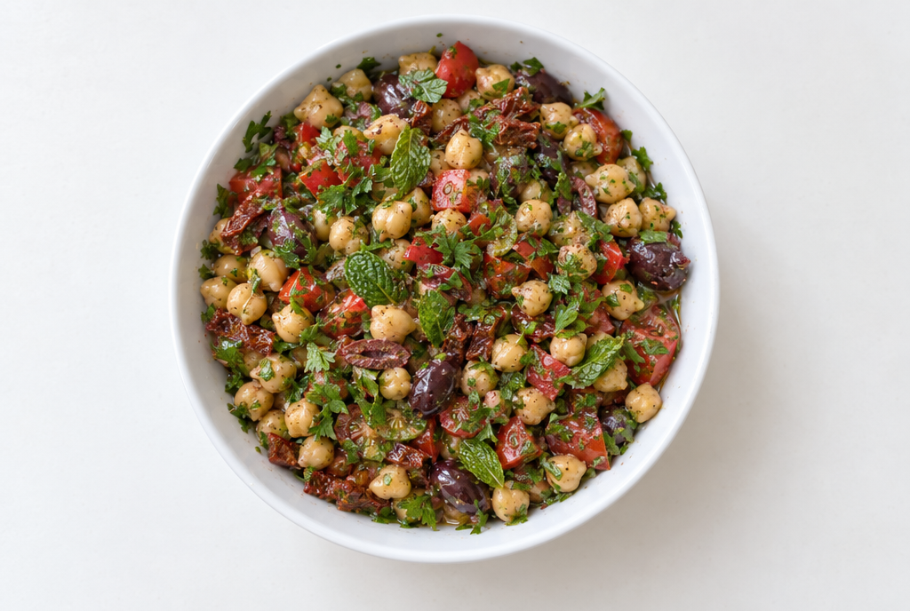Balela (Mediterranean Chickpea Salad)