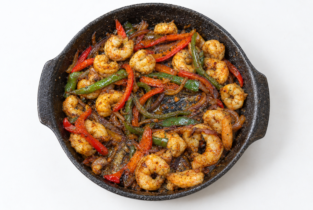 Shrimp Fajitas