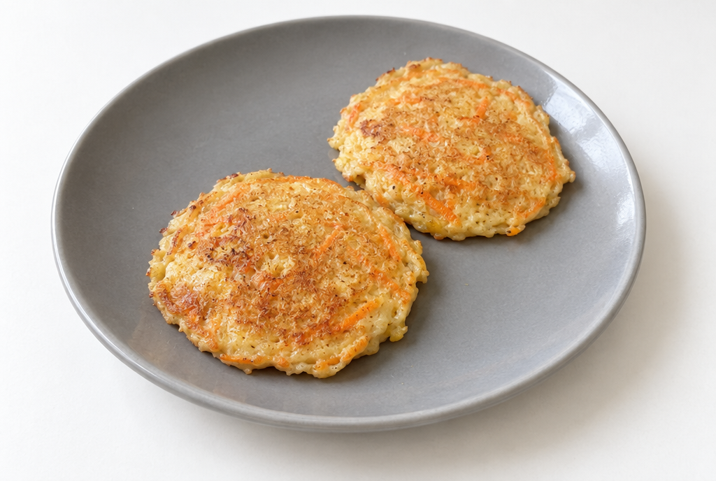 Carrot Banana Pancakes