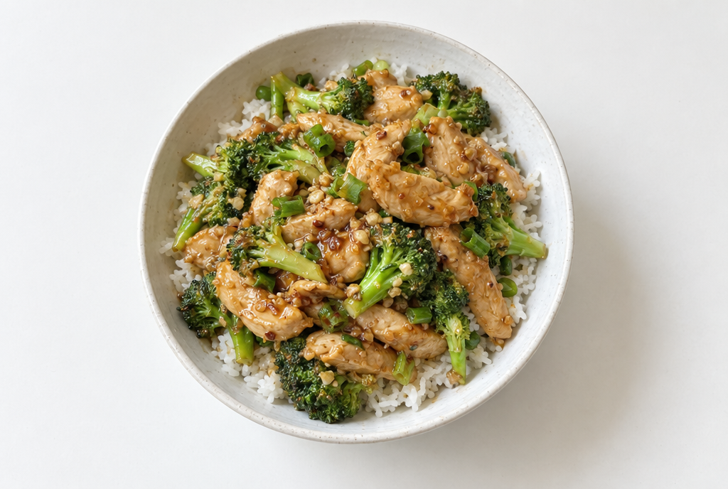 Chicken and Broccoli Stir Fry