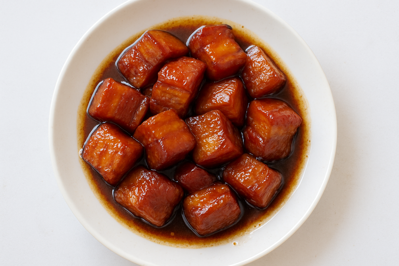 Chinese Red Braised Pork Belly