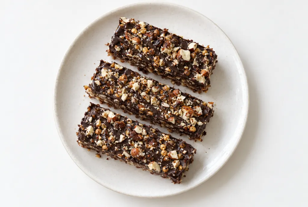 Roasted Chana Date Energy Bars