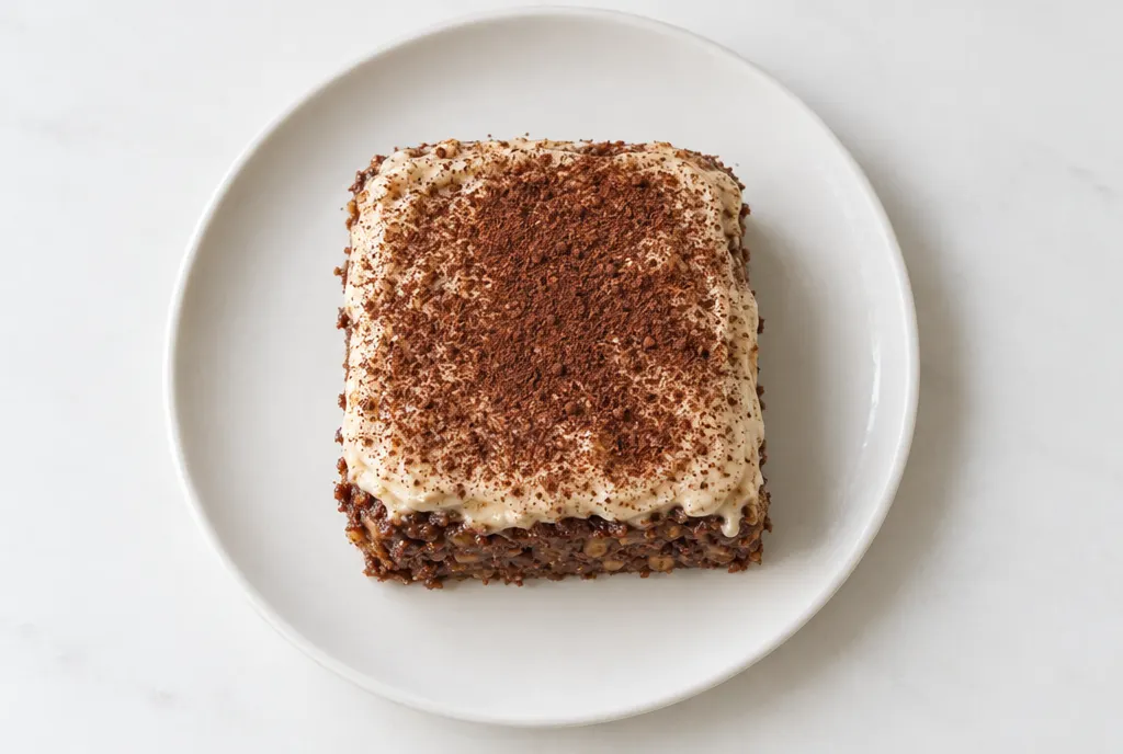 Mocha Tiramisu Baked Oats