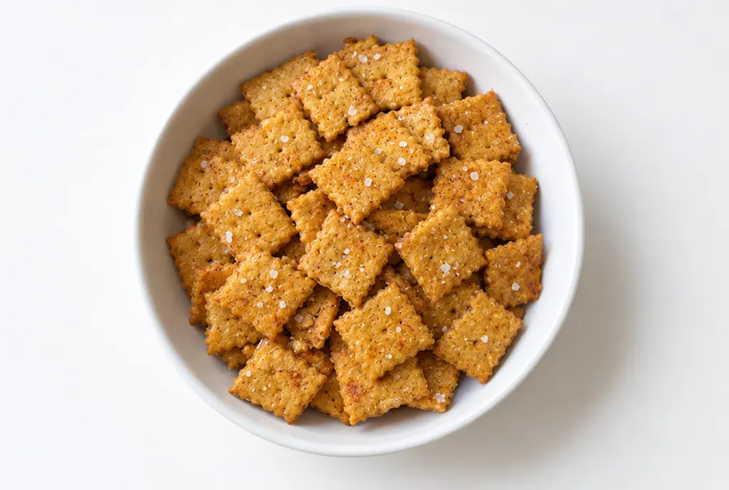Sweet Potato Parmesan Crackers