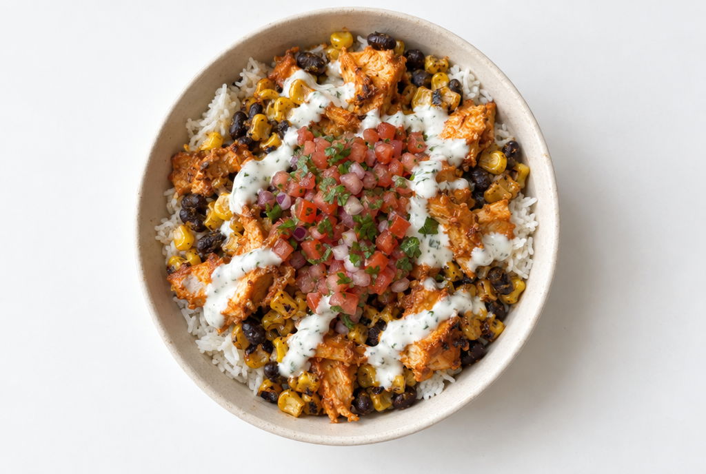 Loaded Buffalo Chicken Bowl