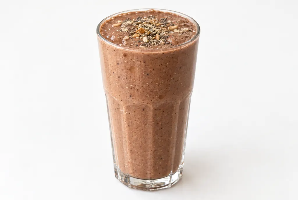 Chocolate Cauliflower Protein Smoothie